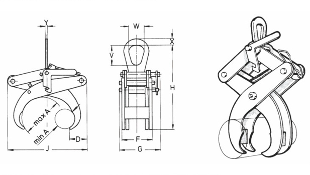 型鋼、軋輥夾具