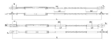建筑結(jié)構(gòu)拉索